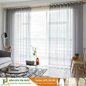 Rèm vải voan trang trí đẹp