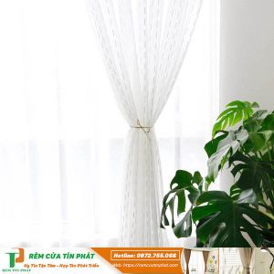 Rèm Trang Trí Cửa Sổ Vải Voan