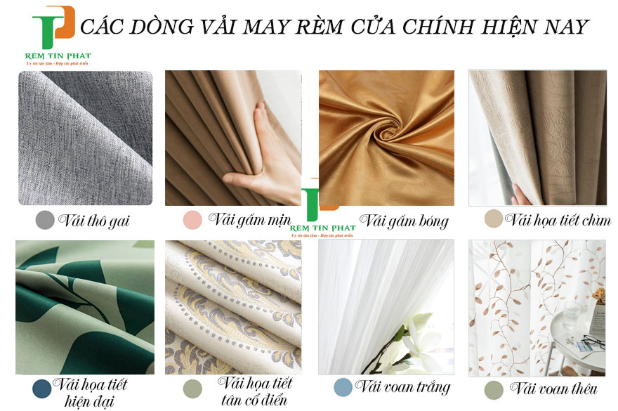 Chọn rèm vải tương đồng với nội thất trong phòng